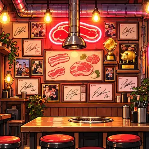 「살려라 고깃집」 가게 안 · 맛집