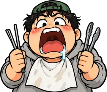 「살려라 고깃집」 캐릭터 먹보 손님