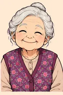 「엄마, 그만 보내!」 캐릭터 할머니
