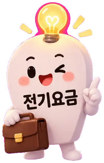 「월급 빼고 다 올라」 캐릭터 전기요금